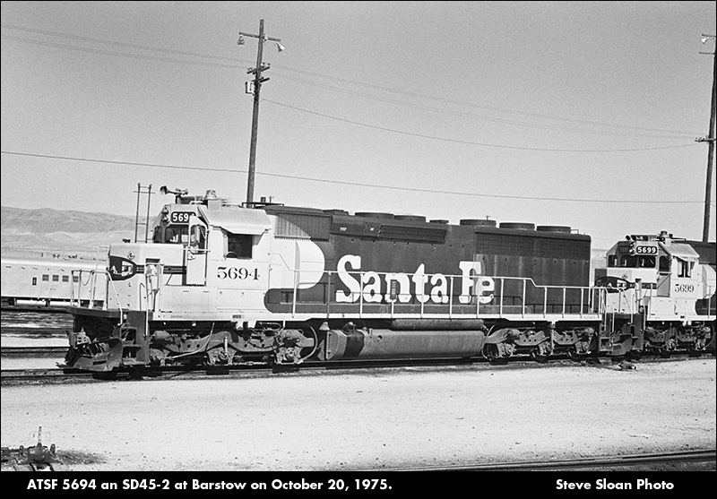 ATSF Locomotives 5625 - 7999