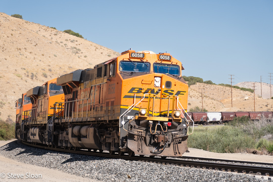 BNSF No-Grainer at Cameron